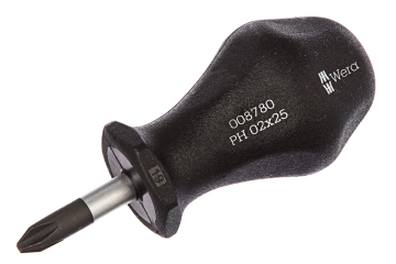 Отвёртка STUBBY PH 02/25 мм Wera WE-008780