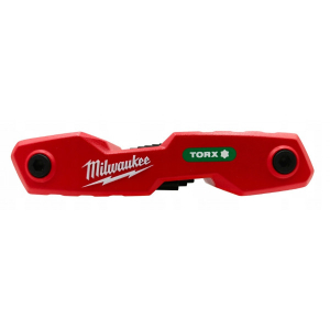Набор складных метрических 6-гранных ключей Torx Т9-Т40, (8 шт), Milwaukee