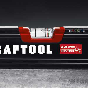 Уровень сверхпрочный с зеркальным глазком A-Rate Control 400 мм, KRAFTOOL