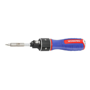 Отвертка 6-в-1 с двойным приводом, WORKPRO Отвертка 6-в-1 с двойным приводом, WORKPRO