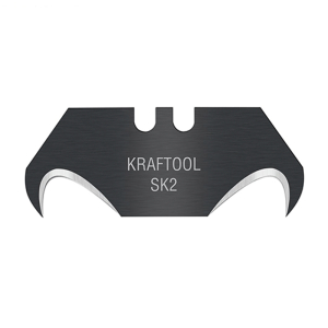 Лезвие BLACKMAX S24 крюковидное, (уп. 10 шт), KRAFTOOL