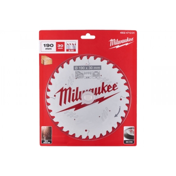 Диск пильный по дереву для циркулярной пилы Milwaukee Диск пильный по дереву для циркулярной пилы Milwaukee