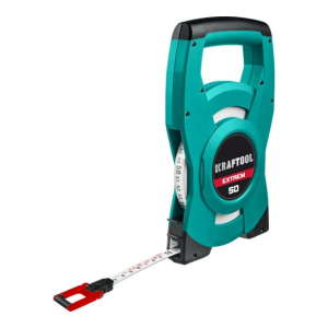 Рулетка геодезическая стальная 50м KRAFTOOL EXTREM 34185-50 Рулетка геодезическая стальная 50м KRAFTOOL EXTREM 34185-50