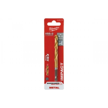Сверло по металлу RedHEX HSS-G TiN (8х67х111 мм) Milwaukee 48894719