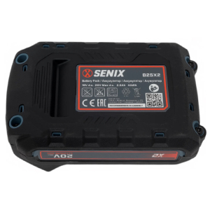 Аккумуляторная батарея B25X2, 20 В. 2,5 Ач. Li-ion, SENIX