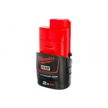 Аккумулятор M12 B2 (12 В; 2 А*ч; Li-Ion) Milwaukee Аккумулятор M12 B2 (12 В; 2 А*ч; Li-Ion) Milwaukee