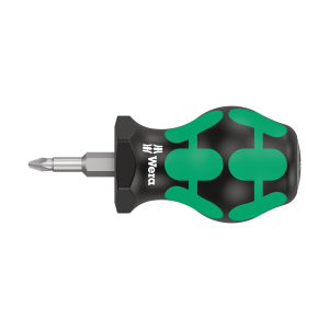 Отвёртка крестовая короткая 355 РZ Stubby 2x25 мм, WERA