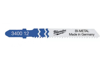 Полотна для лобзика T118BF Milwaukee Полотна для лобзика T118BF (Bi-Metal, 55 мм, шаг 2 мм, 5 шт.) Milwaukee