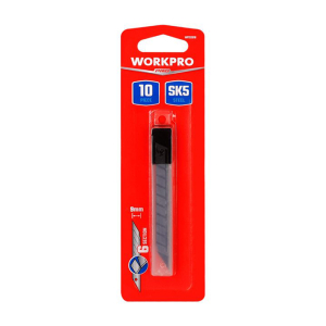 Лезвия сменные сегментные для ножа SK5, 9 мм. 30°, черные, (уп. 10 шт), WORKPRO