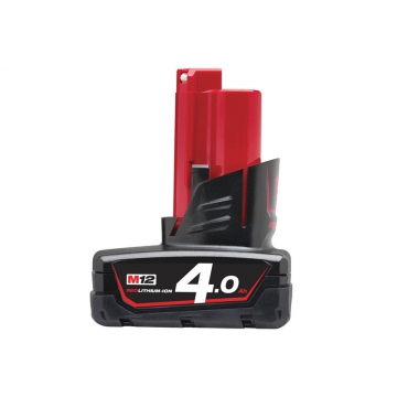 Аккумулятор M12 B4 (12 В; 4 А*ч; Li-Ion) Milwaukee Аккумулятор M12 B4 (12 В; 4 А*ч; Li-Ion) Milwaukee