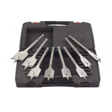 Набор перьевых сверл 8 шт. Milwaukee Набор перьевых сверл 8 шт. Milwaukee
