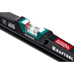 Уровень литой A-RATE CONTROL Shark с глазком, 600 мм, KRAFTOOL,34920-60 Уровень литой A-RATE CONTROL Shark с глазком, 600 мм, KRAFTOOL,34920-60