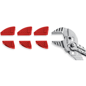 Накладки на губки сменные защитные Vise-Wrench для клещей 250 мм, (уп. 3 пары), KRAFTOOL 22067-S3 Накладки на губки сменные защитные Vise-Wrench для клещей 180 мм, (уп. 3 пары), KRAFTOOL 22066-S3
