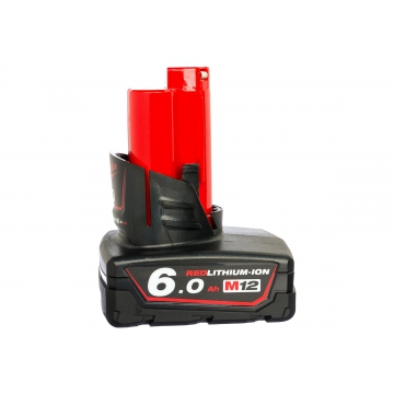 Аккумулятор M12 B6, Li-Ion, 6 Ач Milwaukee Аккумулятор M12 B6, Li-Ion, 6 Ач Milwaukee