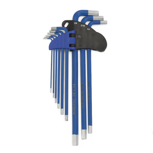 Набор 6-гранных ключей LONG PRO: Н1,5-Н10, (9 пр), WORKPRO