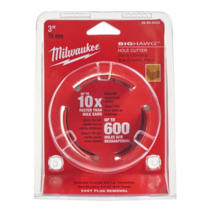 Коронка по дереву Bighawg 76х60 мм Milwaukee 49569020 Коронка по дереву Bighawg 76х60 мм Milwaukee 49569020