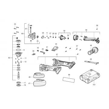 Аккумуляторная угловая шлифмашина Milwaukee M18 FSAGV125XB-0X FUEL
