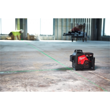 Аккумуляторный мультилинейный лазерный нивелир Milwaukee M12 3PL-401C Аккумуляторный мультилинейный лазерный нивелир Milwaukee M12 3PL-401C
