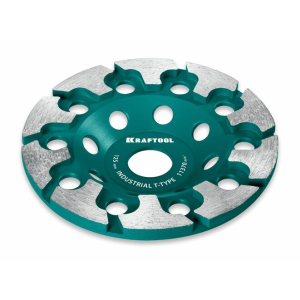 Чашка алмазная сегментная T-Type 125 мм, KRAFTOOL INDUSTRIAL 33446-125 Чашка алмазная сегментная T-Type 125 мм, KRAFTOOL INDUSTRIAL 33446-125