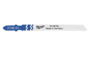 Полотна для лобзика T101A (Bi-Metal, 75 мм, шаг 2.5 мм, 5 шт.) Milwaukee