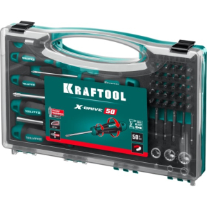 Набор отверток и насадок X-Drive-50,KRAFTOOL,25815