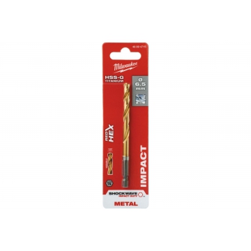 Сверло по металлу RedHEX HSS-G TiN Milwaukee Сверло по металлу RedHEX HSS-G TiN Milwaukee