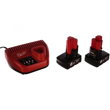 Энергокомплект M12 NRG-602 Milwaukee Энергокомплект M12 NRG-602 Milwaukee