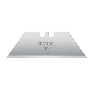 Лезвие INOX А24 трапециевидное, (уп. 10 шт), KRAFTOOL