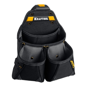 Сумка поясная FastClip, 15 карманов и петель KRAFTOOL KP-15 38771 Сумка поясная FastClip, 15 карманов и петель KRAFTOOL KP-15 38771