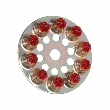 Патрон S 42 Disk Red 6.3 х10 красный в диске