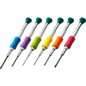 Отвертка для точных работ Precision, 6 предметов, KRAFTOOL 25679 Отвертка для точных работ Precision, 6 предметов, KRAFTOOL 25679