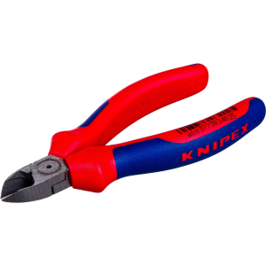 Бокорезы, 125 мм, фосфатированные, 2-комп ручки, Knipex Бокорезы, 125 мм, фосфатированные, 2-комп ручки, Knipex