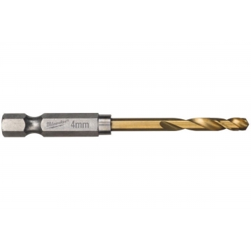 Сверло по металлу RedHEX HSS-G TiN Milwaukee Сверло по металлу RedHEX HSS-G TiN (2 шт; 4х26х71.5 мм) Milwaukee 48894708