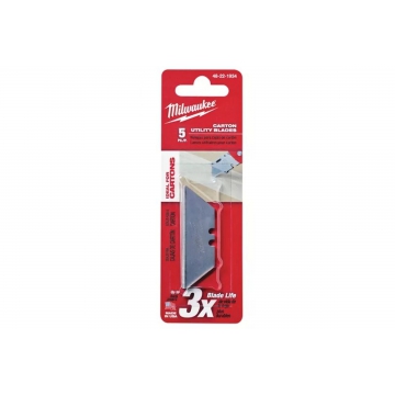 Лезвия сменные (для резки картона, 5 шт.) Milwaukee 48221934