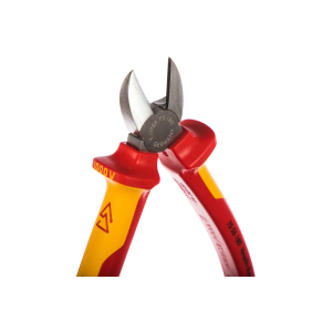 Бокорезы VDE 180 мм. хром. 2-комп. диэлектрические ручки, Knipex