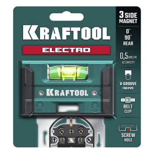 Уровень магнитный Electrо 76 мм, KRAFTOOL