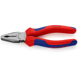 Плоскогубцы комбинированные 160 мм. фосфатированные, Knipex KN-0302160