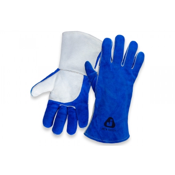 Краги сварщика Jeta Safety JWK601 Ferrus Frost, JWK601-XL Краги сварщика Jeta Safety JWK601 Ferrus Frost, цвет синий/серый, JWK601-XL