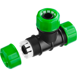 Тройник цанговый RW-34, 3/4″х3/4″х3/4″, пластик ABS, РОСТОК