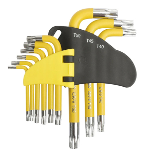Набор ключей TORX (9 пр), WORKPRO Набор ключей TORX (9 пр), WORKPRO