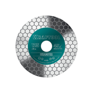 Диск алмазный шлифовально-отрезной Chamfer 125x22.2x1.6 мм, KRAFTOOL