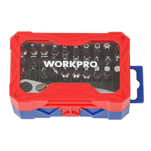 Набор бит с трещоткой, (32 шт), WORKPRO