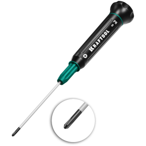 Отвертка для точных работ Precision PH0, KRAFTOOL Отвертка для точных работ Precision PH0, KRAFTOOL