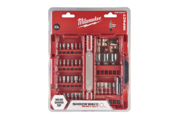 Набор бит SHOCKWAVE PH, PZ, T(TX) Milwaukee Набор бит SHOCKWAVE 33 шт. Milwaukee