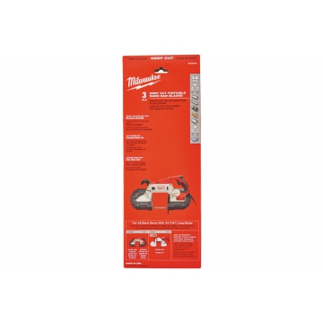 Полотно по металлу (3 шт; 1140 мм; 14TPI) для ленточной пилы Milwaukee 48390511