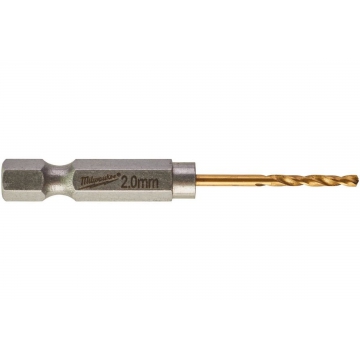Сверло по металлу RedHEX HSS-G TiN Milwaukee Сверло по металлу RedHEX HSS-G TiN (2 шт; 2х17х59.5 мм) Milwaukee 48894703