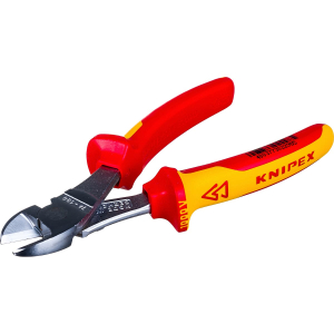 Бокорезы особо мощные 180 мм. хром, 2-комп. диэл. ручки, Knipex Бокорезы особо мощные 180 мм. хром, 2-комп. диэл. ручки, Knipex
