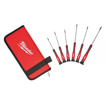 Набор отверток для точной механики Milwaukee TORX 6 шт Набор отверток для точной механики Milwaukee TORX 6 шт