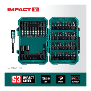 Набор ударных бит Impact-51,KRAFTOOL,26066-H51 Набор ударных бит Impact-51,KRAFTOOL,26066-H51