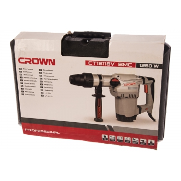 Перфоратор CROWN CT18118V BMC Перфоратор CROWN CT18118V BMC